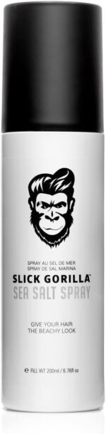 Slick Gorilla Men's Sea Salt Spray 200 ml, текстуриращ спрей, лек обем