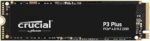 Памет SSD 1TB, Crucial P3 Plus, NVMe, M.2 (2280), скорост на четене 5000MB/s, скорост на запис до 4200MB/s