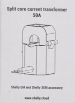 Токов трансформатор Shelly с раздвоено ядро ​​50A - Image 6