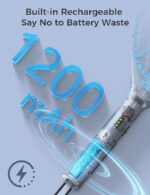 QEXREED Мухоловка, 4000V, акумулаторна 1500mAh с USB-C - Image 5