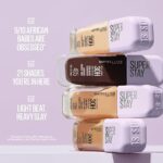Maybelline New York - Дълготраен течен фондьотен  Нюанс 351-35 - Image 5