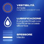 Durex Settebello XL Екстра големи презервативи, 9 презерватива - Image 2