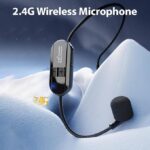 2.4G Безжичен микрофон, слушалки, работно време 6 часа - Image 3