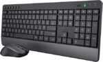 Комплект безжична клавиатура и мишка Trust Trezo, QWERTY