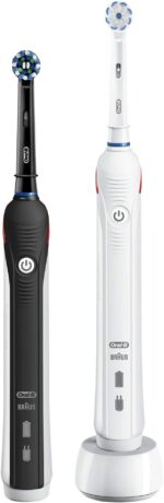 Акумулаторна електрическа четка за зъби Oral-B Pro 2 2900 2 броя четки - Image 4