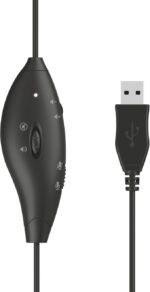 Слушалки Trust Mauro, USB, Микрофон Черни - Image 2