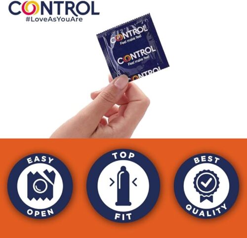 Control Finissimo Оригинални супер тънки презервативи 0.05 мм – 24 презерватива - Image 2