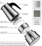 Италианска индукционна кафеварка UPOHYEE 600 мл - Image 2