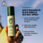 Slick Gorilla Men's Sea Salt Spray 200 ml, текстуриращ спрей, лек обем - Image 3