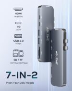 ABLEWE адаптер за MacBook, USB C хъб, 7 в 2 - Image 4