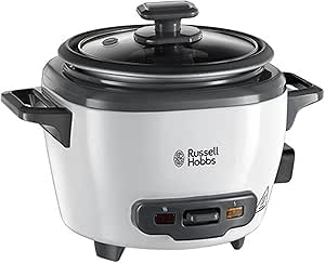 61ymfcdy0pl._ac_sx300_sy300_ql70_ml2_.jpg Малка оризоварка Russell Hobbs, 3 порции ориз (0,4 л), 600 грама - Image 1