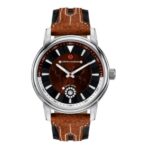 Часовник с 2 диаманта Лимитирана серия -Chrono Diamond Nereus Brown 10800D - Image 6