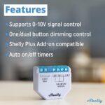 Домашна автоматизация Shelly Dimmer Plus 0-10V - Image 3