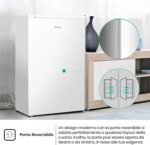Вертикален фризер, Бял, 61 л Hisense MUZ4859E - Image 3