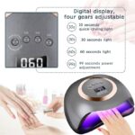 Професионална UV лампа за сушене на нокти AMAYGA 168W - Image 2