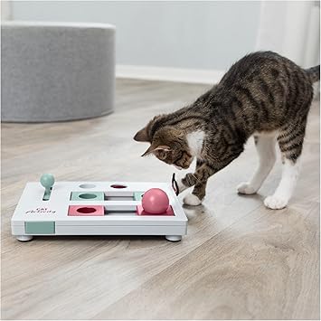 71cghkhcf5l._ac_sy355_.jpg Стратегическата игра за котки Brain Mover TRIXIE - Image 1