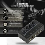 Ултракомпактен 4-канален стерео усилвател за слушалки MICROAMP HA400 - Image 6