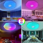 LED таванна лампа с димируема светлина и Bluetooth високоговорител CheDux 48W - Image 3