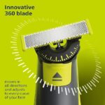 Philips OneBlade 360 ​​за лице, мокро и сухо, подстригване, оформяне на краищата и бръснене с ножчето 360, QP2724/22 - Image 4