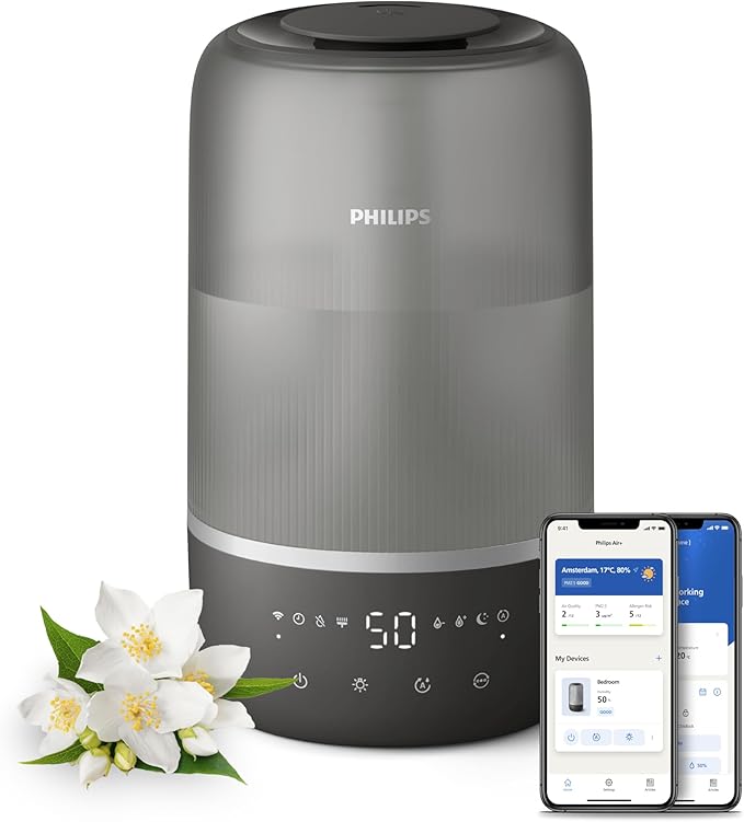 71gf4fgncal._ac_sx679_.jpg Умен овлажнител за въздух Philips HU1510/03 - Image 1