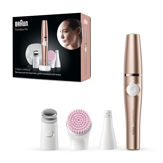 71h940aaudl._sx679_.jpg Епилатор Braun FaceSpa Pro 921 - Image 1