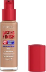 Rimmel London Дълготрайна хидратираща веганска формула с високо покритие 30ml - Image 5