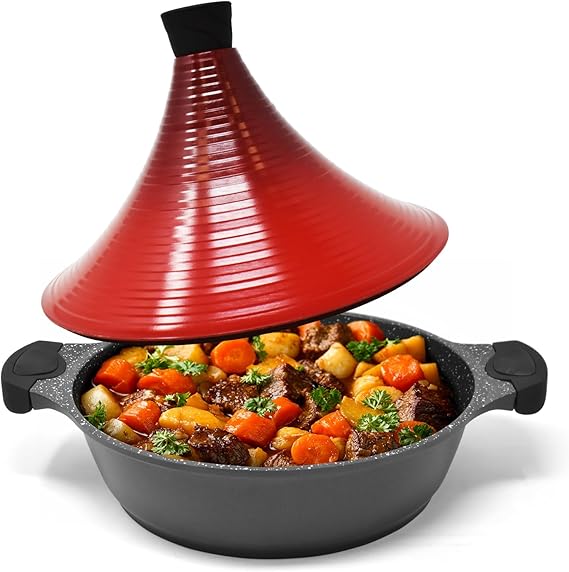 71q9v0m9khl._ac_sx569_.jpg Мароканска чиния за тажин 28 см Joeji's Kitchen - Image 1
