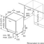 Съдомиялна машина за вграждане BOSCH SMV6YCX02E - Image 5