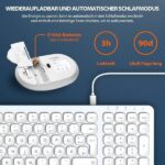 Безжична клавиатура и мишка iClever GK15 - Image 3