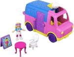 Кукла Polly Pocket Ice Cream Post Truck с аксесоари (Mattel GGC40)