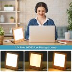 LED терапевтична лампа 10000 Lux светлинна терапия JSK-22 - Image 7