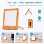 LED терапевтична лампа 10000 Lux светлинна терапия JSK-22 - Image 5
