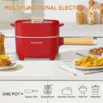 Преносим мултикукър за пътуване Audecook Electric Hot Pot - Image 2