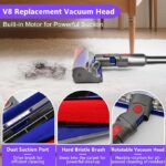 Резервна глава за прахосмукачка V8 за безжични прахосмукачки Dyson V7, V8, V10, V11, V15, SV10 - Image 4