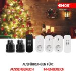 Дистанционно управление 2 удароустойчиви контакта EMOS P0068 - Image 3