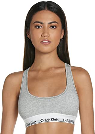 7368-1.jpg Дамски триъгълен сутиен Calvin Klein Модерен памук - Bralette - Image 1
