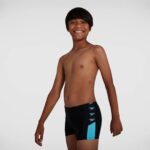Детски бански костюм Speedo Boom Logo Splice Aquashort