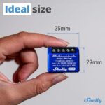 Реле за интелигентно превключване на WiFi и Bluetooth, 1 канал, 8A Shelly 1 Mini Gen3 - Image 5