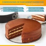 Комплект от 3 незалепващи форми за торти - Image 3