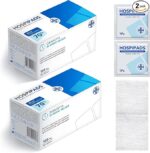 AIESI® HOSPIPADS 70% изопропилови дезинфектантни кърпички с размер 65x30 мм, опаковани индивидуално (опаковка от 200)