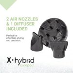 Компактен професионален сешоар GAMMA+ X-Hybrid - Image 2