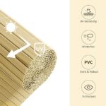 PVC преграда за поверителност Ribelli® (120 x 400 см, бамбук - Image 4