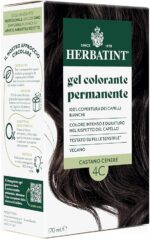 Безамонячна боя за коса Herbatint Пепеляво кафяво 4C