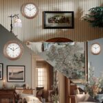 Безшумен стенен часовник 22,4 см ретро - Image 6