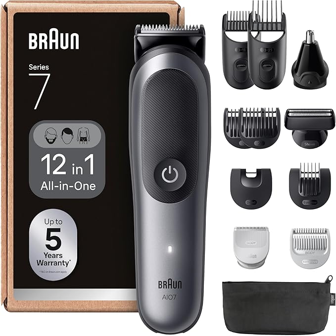 81tdnd5shcl._ac_sx679_.jpg Комплект за подстригване Braun Series 7 AIO7545 - Image 1