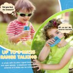 Играчки Kearui за деца на възраст 3-8 години, Детска уоки-токи с 8 канала, LCD екран - Image 2