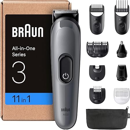 81zixyxdnml._ac_sy450_.jpg Машинка за подстригване Braun Aio3565 11 в 1 - Image 1