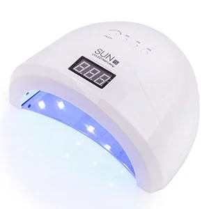 9298_1_2.webp LED Лампа за маникюр+UV лампа SUN 1S Бяла 48W - Image 1