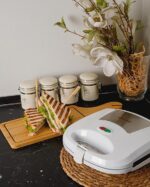 Тостер за сандвичи Girmi TS03, 750W, Бял