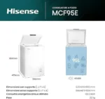 Фризер ракла Hisense MCF95E 95 L - Image 6
